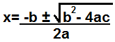 Formule quadratique