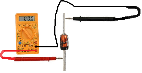 Zener Diode Cathode to Anode Resistance Test