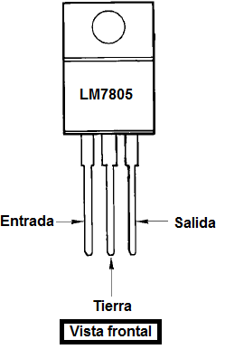 Regulador de voltaje- Arreglo de pines