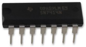 7414 schmitt trigger oscillator
