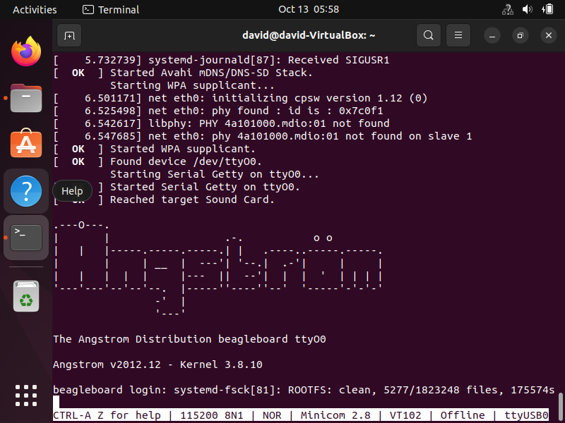 Booting linux kernel image from U-boot on a beaglebone board