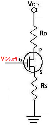 Cutoff Voltage VGS,off of a JFET