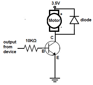 DC motor driver circuit
