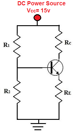 DC Power Source for Transistor