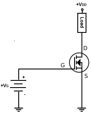 Driving an N-channel MOSFET