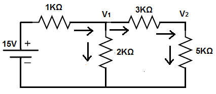 Kirchhoff's current law example