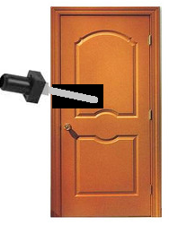 knife switch on door