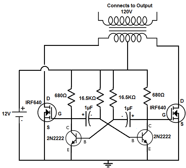 Power inverter circuit