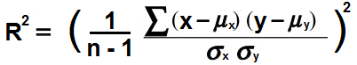 R-squared formula