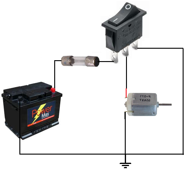 2 Prong Toggle Switch Wiring Diagram from www.learningaboutelectronics.com