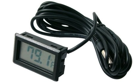 temperature sensor with LCD readout