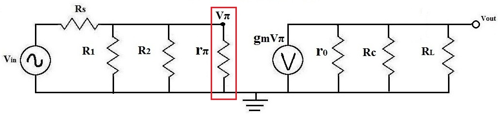 Vpi of a Transistor Circuit