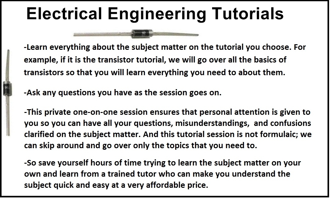 Electrical Engineering Tutoring Tutorials