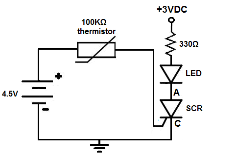 heat alarm circuit