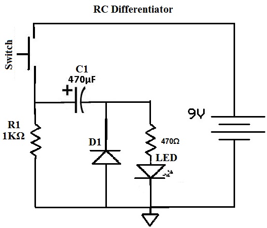 How to Build a RC Type Differentiating Circuit