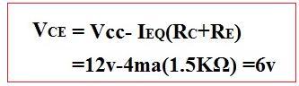 example of calculating solving vceq