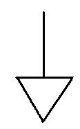Floating ground symbol