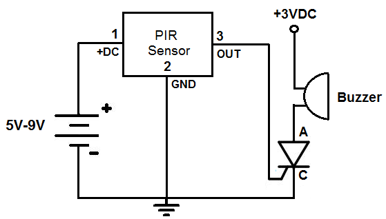 How to Build a Motion Detector Alarm Circuit