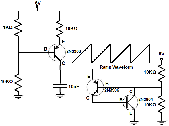 Ramp generator circuit