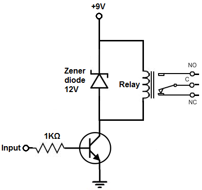Relay Driver Circuit Diagram Explanation