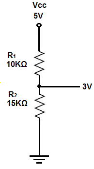 Voltage divider example