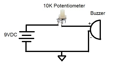 Adjustable Potentiometer Circuit